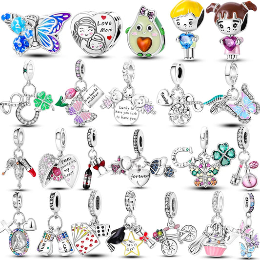 925 Sterling Silver Mix Charms - Batch 10