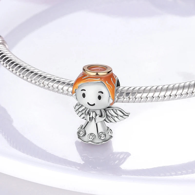 925 Silver Lucky Guardian Angel Theme Charms - Batch 19